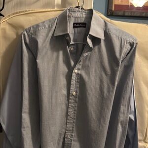 Ralph Lauren Men's Blue Striped Shirt